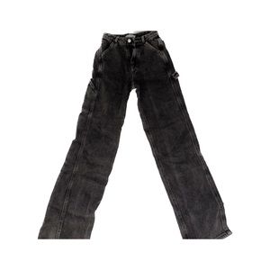 Black Straight Jeans